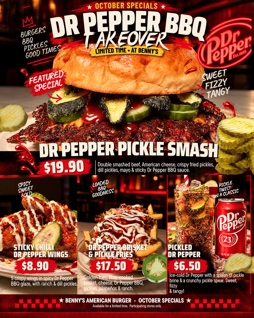 Golden fries slow cooked brisket cheese Dr Pepper BBQ pickles jalapenos ranch. Instagram Post 45